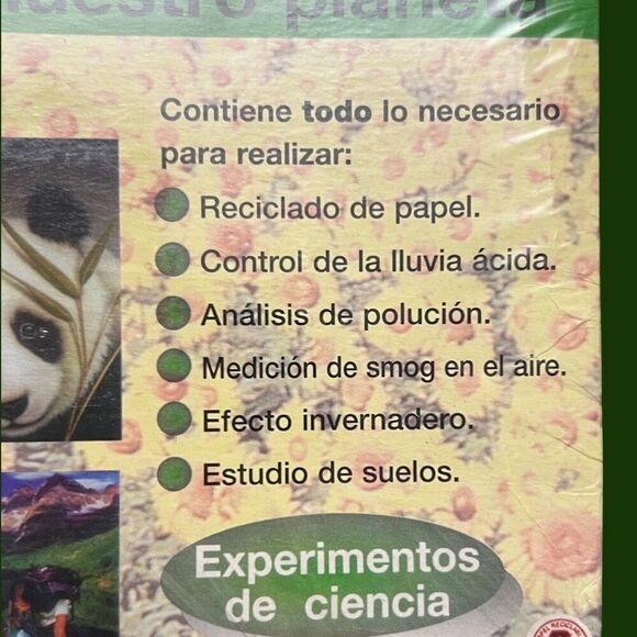 NIB Ecology 100 experiments to save our planet) Ecologias 100 experimentos - Picture 4 of 4